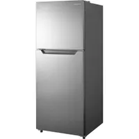 Insignia 24" 10.1 Cu. Ft. Top Freezer Refrigerator (NS-RTM10SS2-C) - Stainless Steel