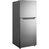 Insignia 24" 10.1 Cu. Ft. Top Freezer Refrigerator (NS-RTM10SS2-C) - Stainless Steel