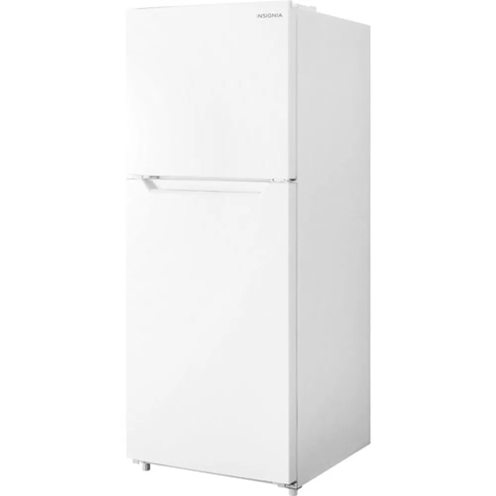 Insignia 24" 10.1 Cu. Ft. Top Freezer Refrigerator (NS-RTM10WH2-C) - White - Only at Best Buy