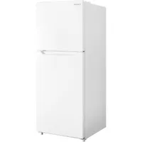 Insignia 24" 10.1 Cu. Ft. Top Freezer Refrigerator (NS-RTM10WH2-C) - White - Only at Best Buy