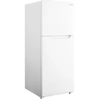 Insignia 24" 10.1 Cu. Ft. Top Freezer Refrigerator (NS-RTM10WH2-C) - White - Only at Best Buy