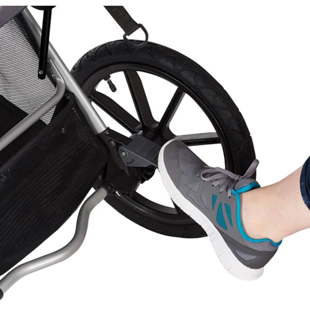 Poussette de jogging Victory Plus d'Evenflo avec siège d'auto pour bébé LiteMax - Noir