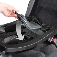 Poussette de jogging Victory Plus d'Evenflo avec siège d'auto pour bébé LiteMax - Noir