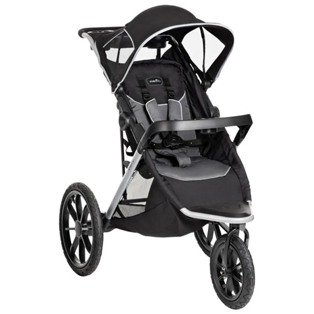 Evenflo Victory Plus Jogging Stroller with LiteMax Infant Car Seat - Black