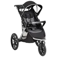 Poussette de jogging Victory Plus d'Evenflo avec siège d'auto pour bébé LiteMax - Noir