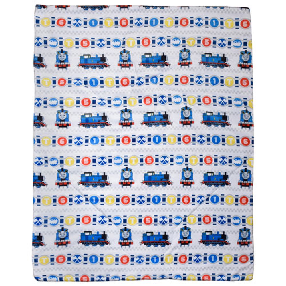 Thomas & Friends 3-Piece Toddler Bedding Set - Blue/Thomas & Railroad Signs