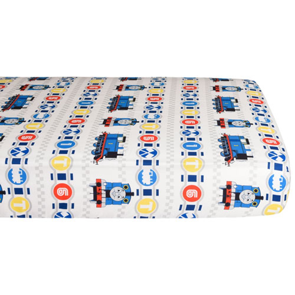 Thomas & Friends 3-Piece Toddler Bedding Set - Blue/Thomas & Railroad Signs