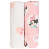 Disney Cotton 3-Piece Receiver Blanket & Baby Buddy Set - Minnie Mouse