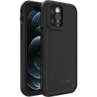 LifeProof FRĒ Fitted Hard Shell Case for iPhone 12/12 Pro - Black