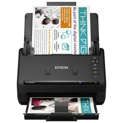 Epson WorkForce ES-500W II Wireless Duplex Document Scanner