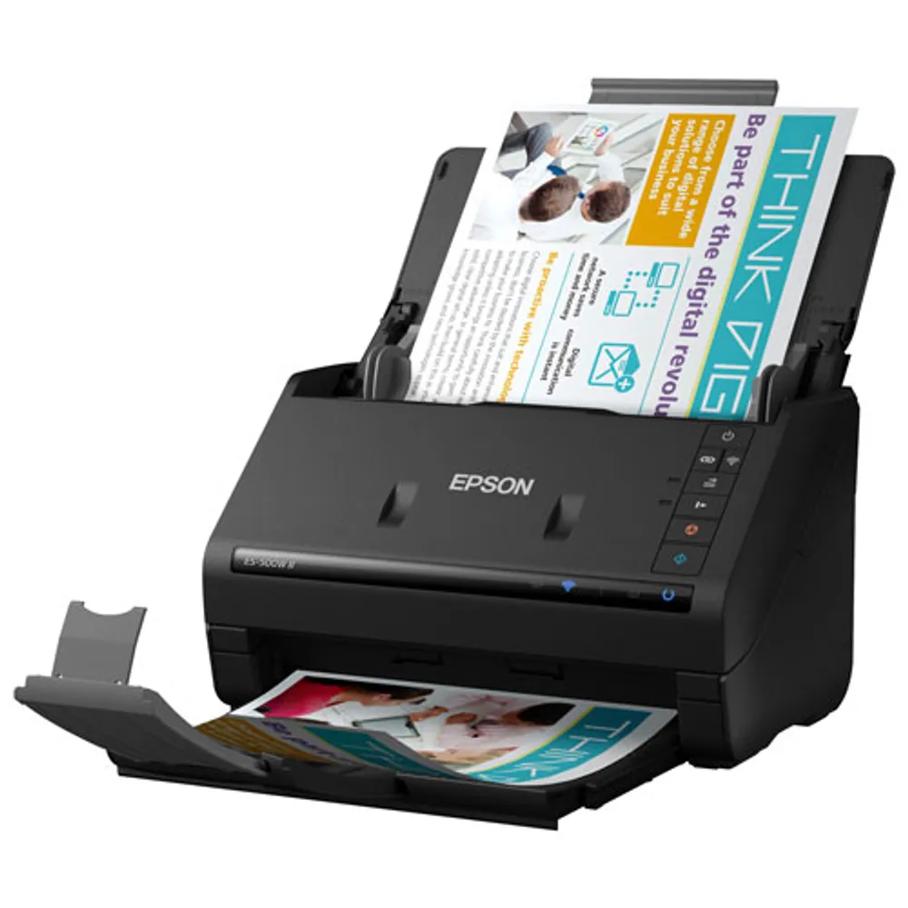 Epson WorkForce ES-500W II Wireless Duplex Document Scanner