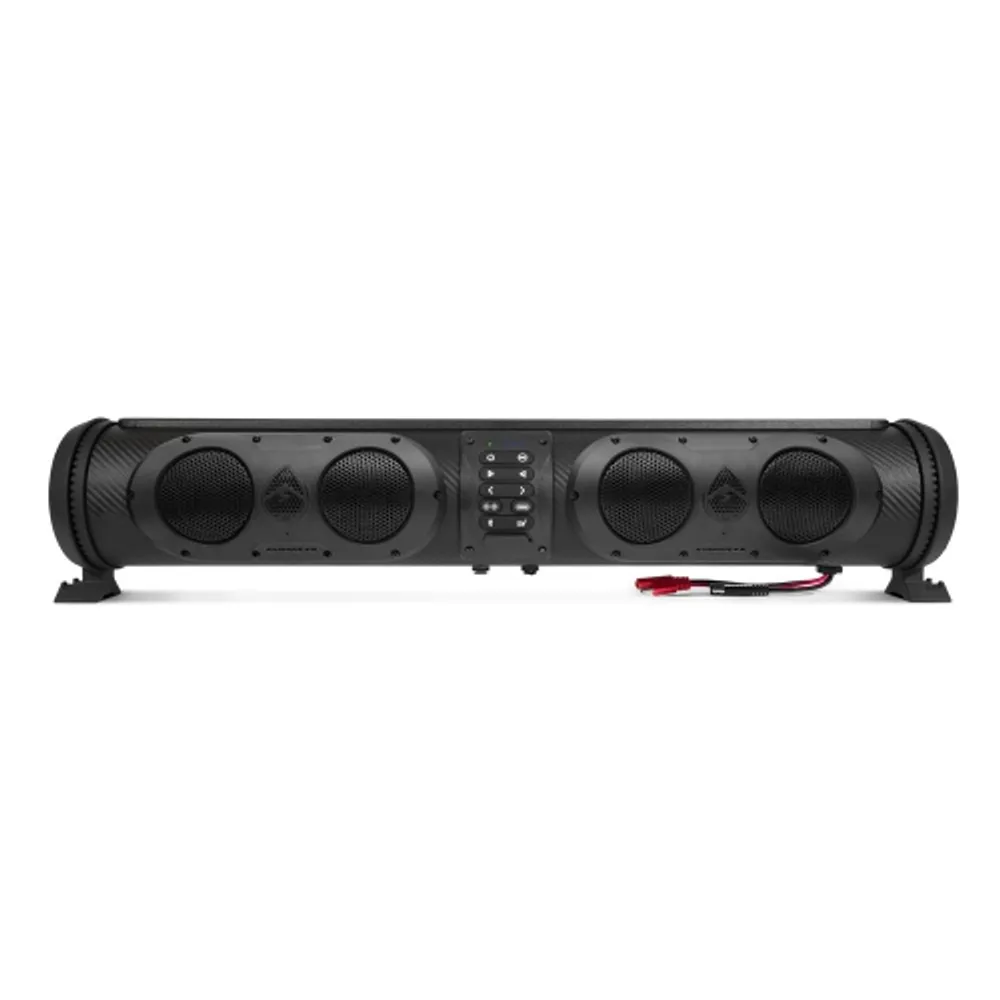 ECOXGEAR SoundExtreme 26-inch Amplified Powersports Bluetooth 8 Speaker  Soundbar Waterproof Sandproof with LED Lighting 500 Watts of Peak Power