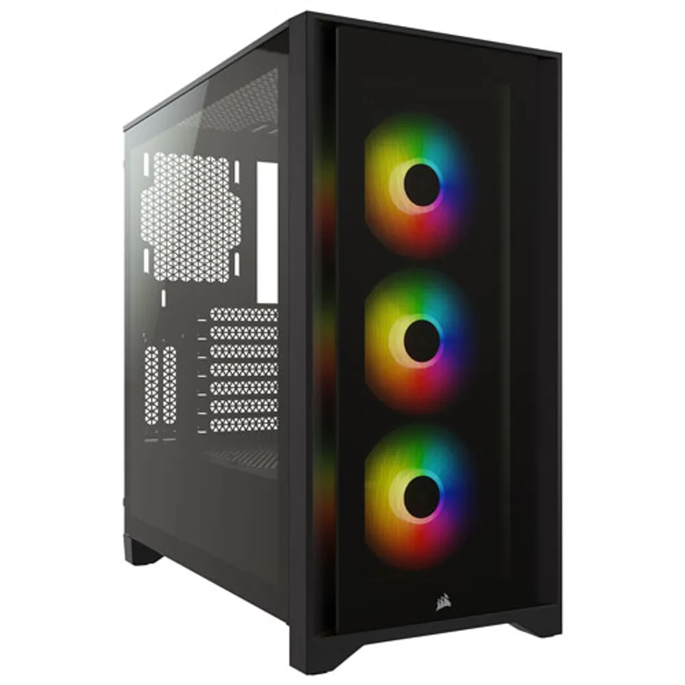 Corsair iCUE 4000X RGB Mid-Tower ATX Computer Case