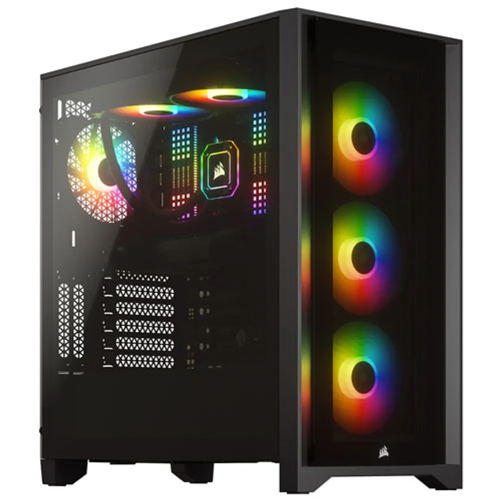 Corsair iCUE 4000X RGB Mid-Tower ATX Computer Case