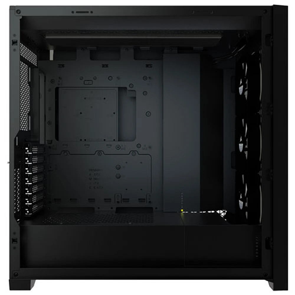 Corsair iCUE 5000X RGB Mid-Tower ATX Computer Case - Black