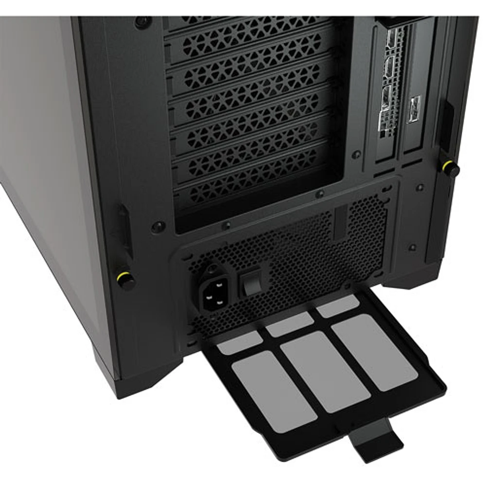Corsair iCUE 5000X RGB Mid-Tower ATX Computer Case - Black