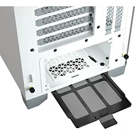 Corsair iCUE 4000X RGB Mid-Tower ATX Computer Case - White