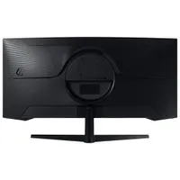 Moniteur FreeSync DEL incurvé VA WQHD 165 Hz 34 po Odyssey G5 Samsung/1 ms GTG (LC34G55TWWNXZA)-Noir