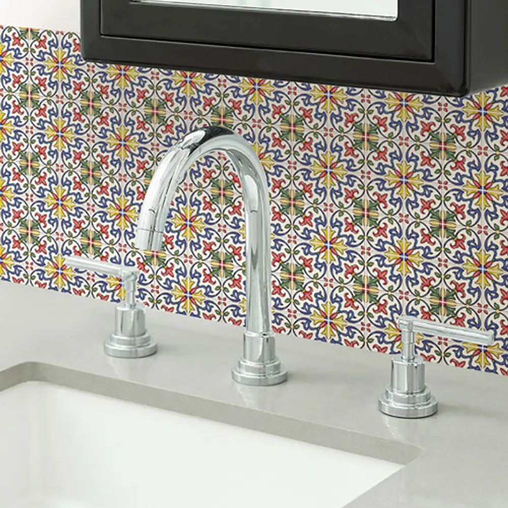 InHome Tuscan Tile Peel & Stick Backsplash Tiles