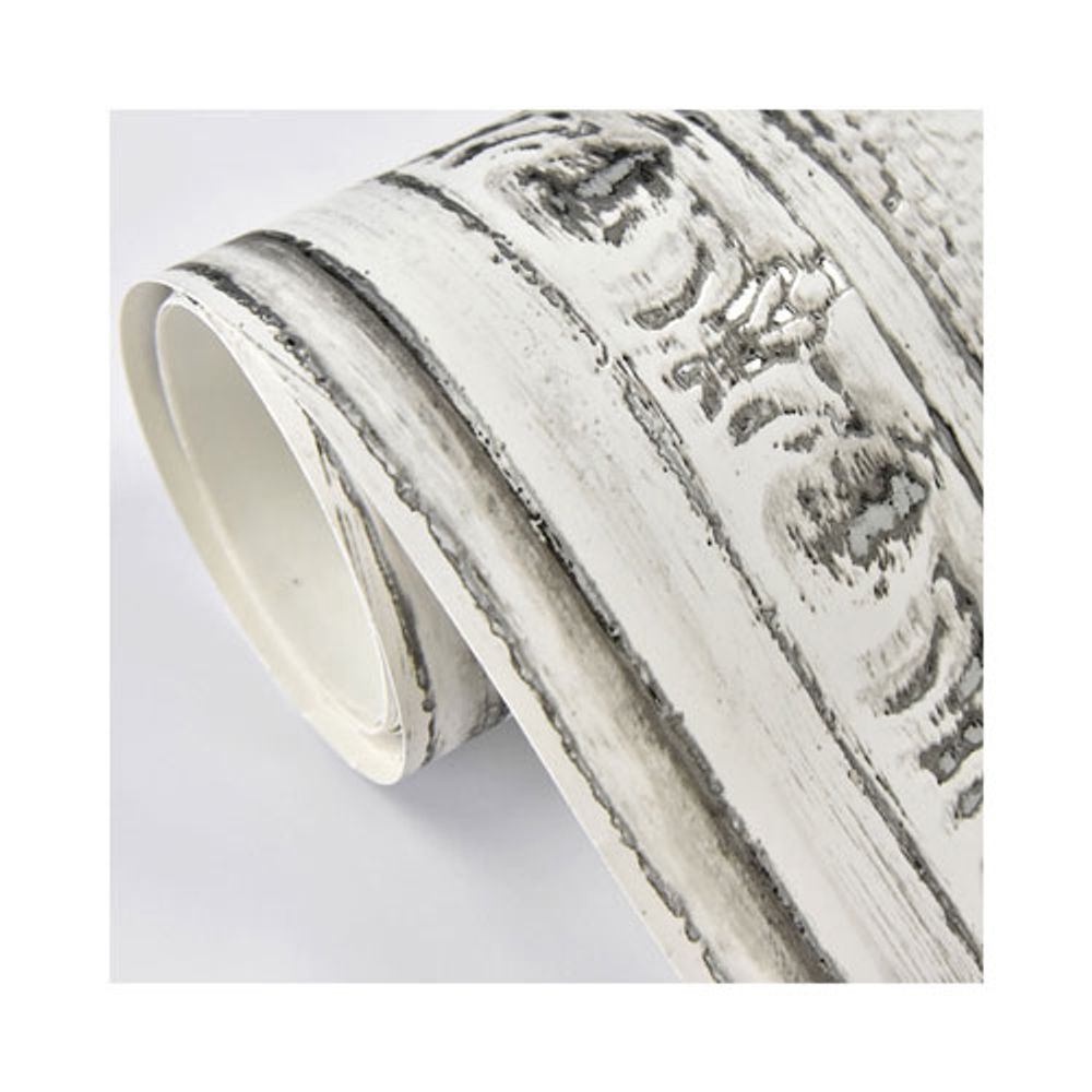 NuWallpaper Reclaimed Tin Peel & Stick Wallpaper - Grey