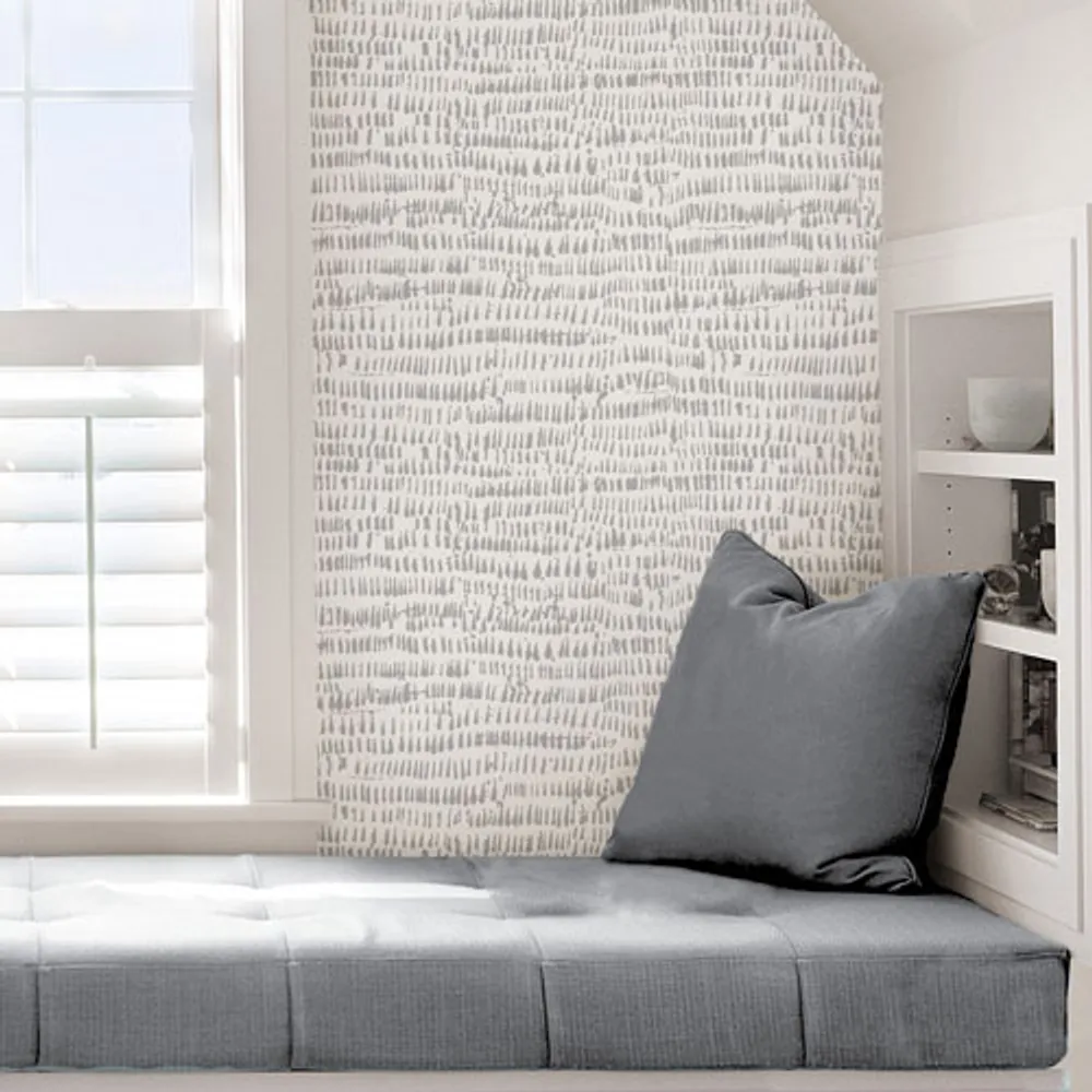 NuWallpaper Kylver Peel & Stick Wallpaper - Grey