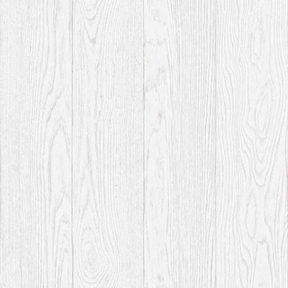 InHome Timber Peel & Stick Wallpaper - White