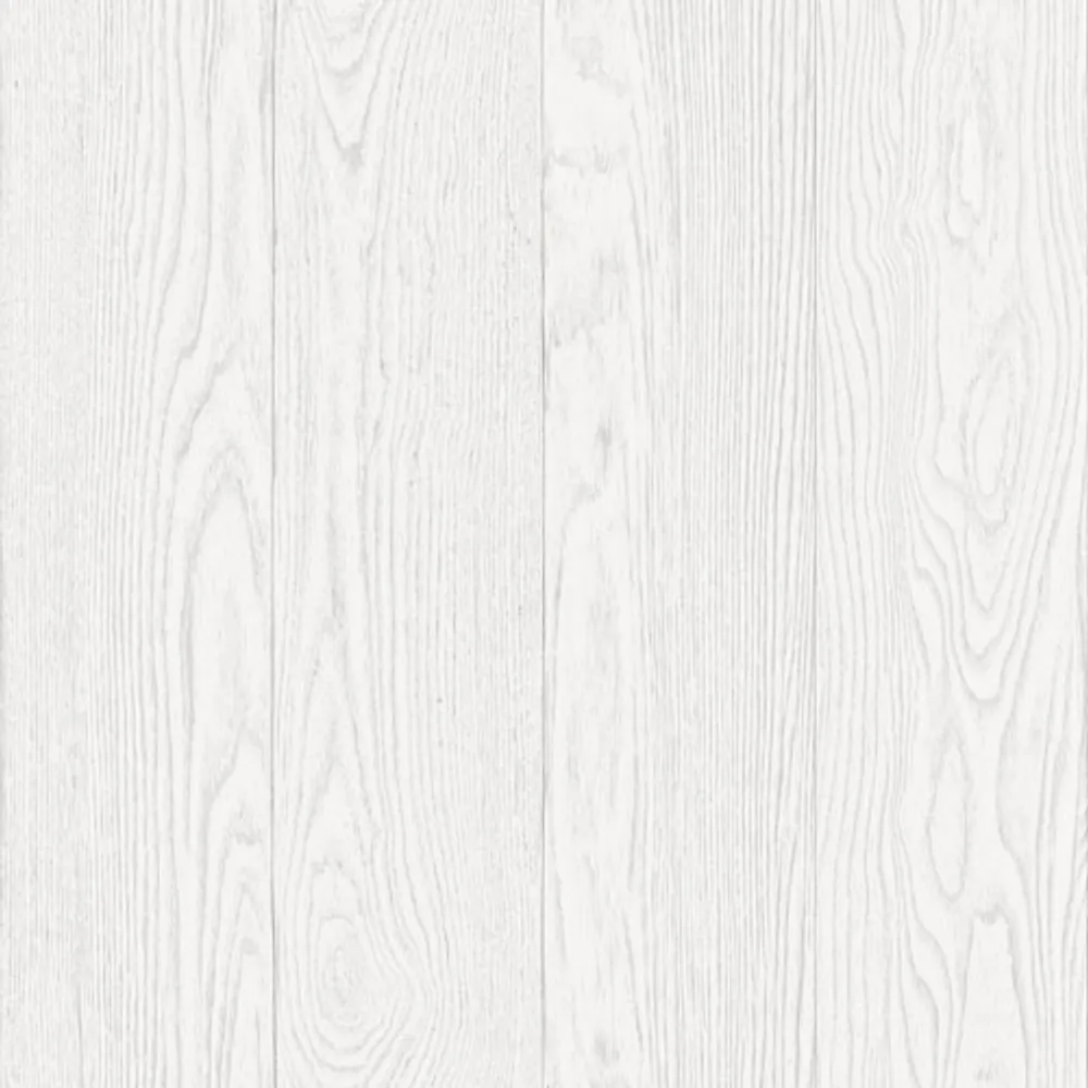 InHome Timber Peel & Stick Wallpaper - White