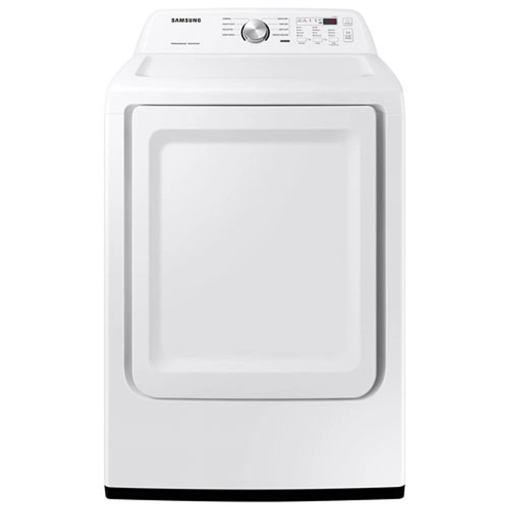 Samsung 7.2 Cu. Ft. Electric Dryer (DVE45T3200W) - White