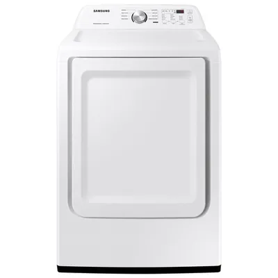 Sécheuse électrique de 7,2 pi³ de Samsung (DVE45T3200W) - Blanc