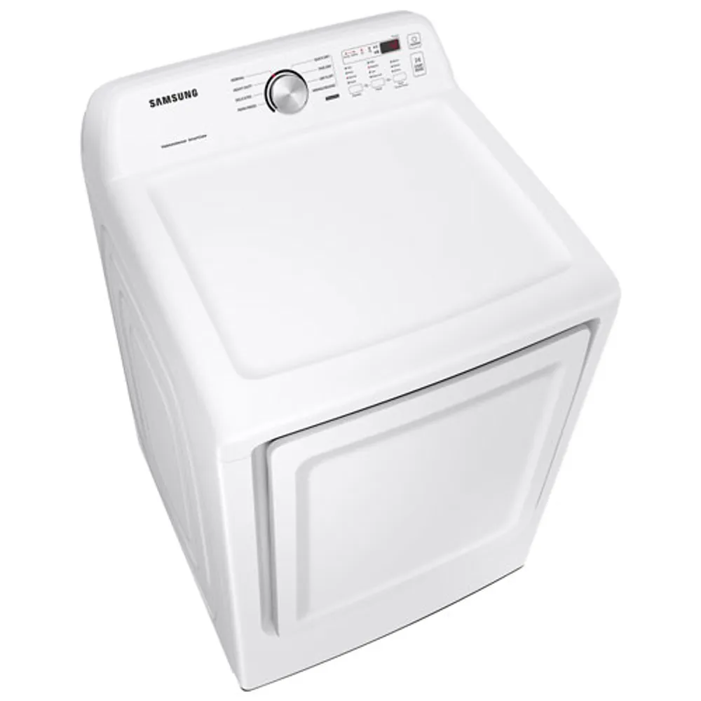 Samsung 7.2 Cu. Ft. Electric Dryer (DVE45T3200W) - White