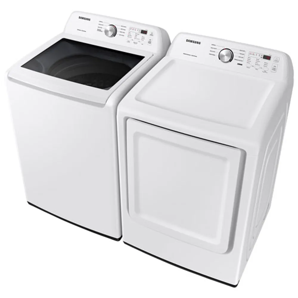 Samsung 7.2 Cu. Ft. Electric Dryer (DVE45T3200W) - White