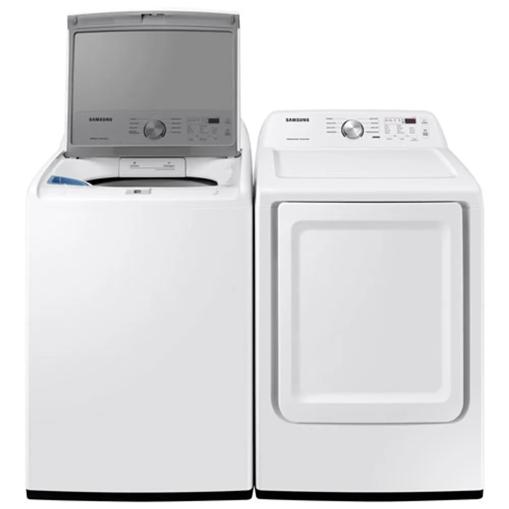 Samsung 7.2 Cu. Ft. Electric Dryer (DVE45T3200W) - White