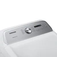 Samsung 7.4 Cu. Ft. Electric Dryer (DVE50T5205W) - White