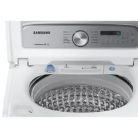 Samsung 5.8 Cu. Ft. High Efficiency Top Load Washer (WA50R5200AW) - White