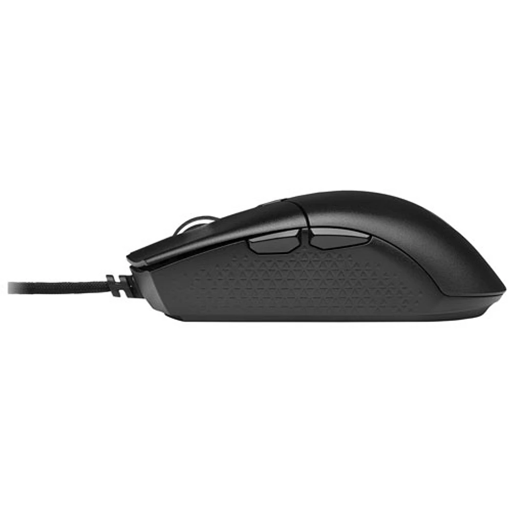 Souris de jeu optique de 18 000 ppp Glaive RVB Pro de Corsair - Noir