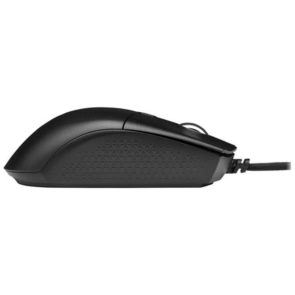 Souris de jeu optique de 18 000 ppp Glaive RVB Pro de Corsair - Noir