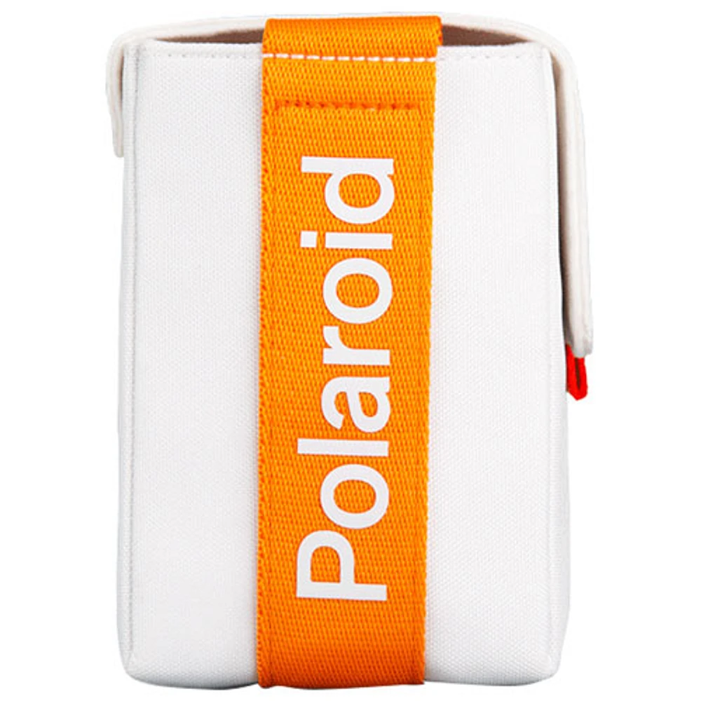 Sac pour appareil photo instantané Now de Polaroid (PRD006101) - Blanc/Orange