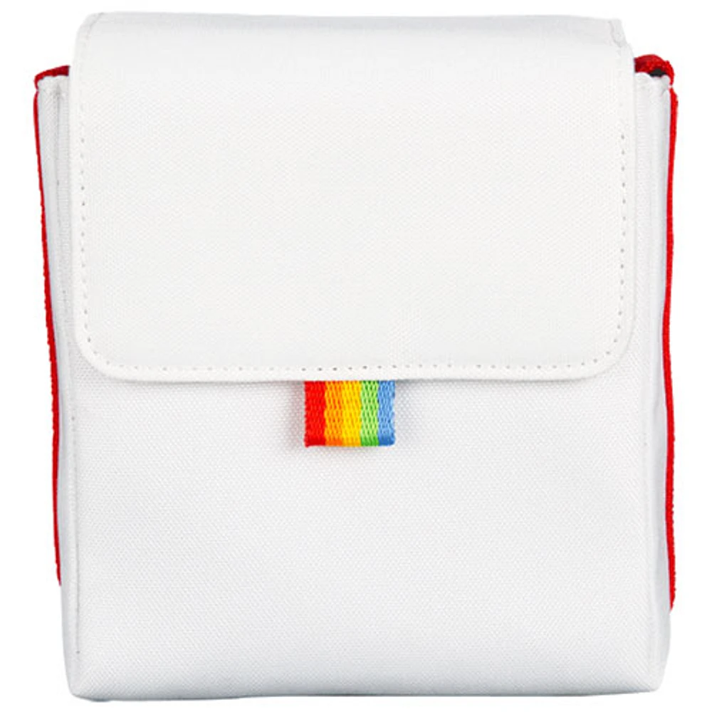 Sac pour appareil photo instantané Now de Polaroid (PRD006100) - Blanc/Rouge