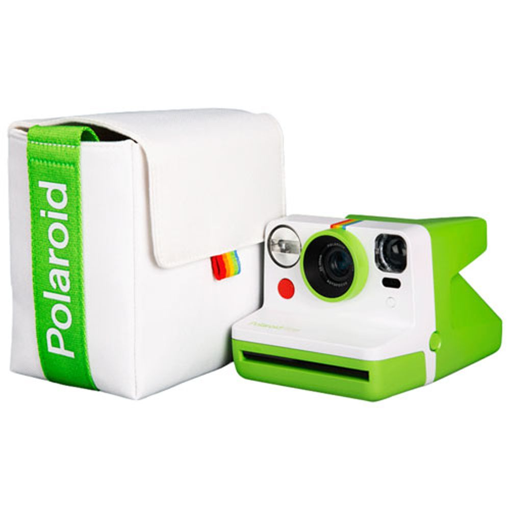 Polaroid Now Instant Camera Bag (PRD006103) - White/Green