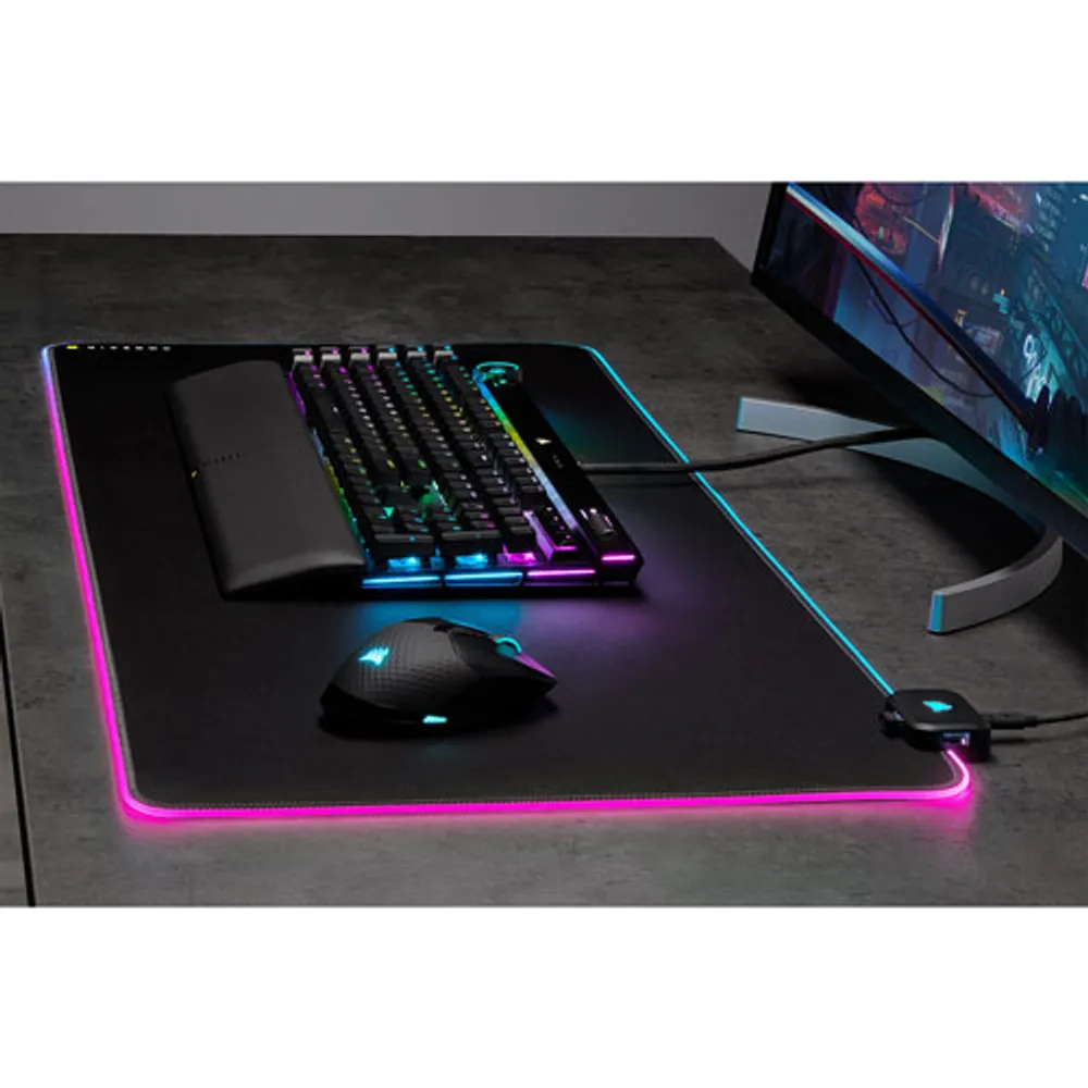 Tapis de souris de jeu MM700 de Corsair - Noir