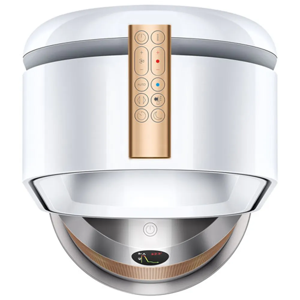 Purificateur à air chaud et froid HP09 de Dyson avec filtres HEPA et à formaldéhyde - Blanc