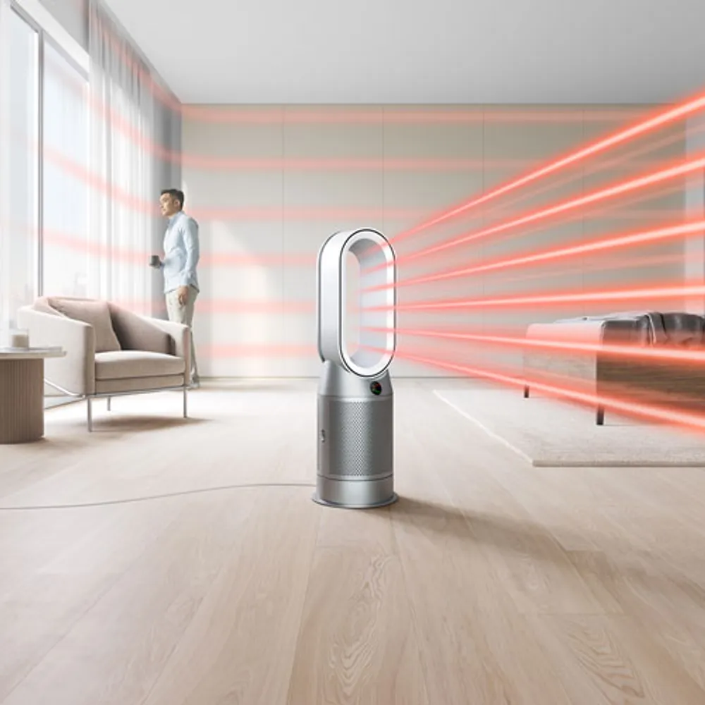 Dyson HP07 Hot+Cool Air Purifier with HEPA Filter - White