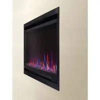 Napoleon Alluravision 42" Slimline Electric Fireplace - 5000 BTU - Black