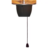 EnerG+ HEA-21538R Hanging Electric Infrared Heater - 5,100 BTU - Red