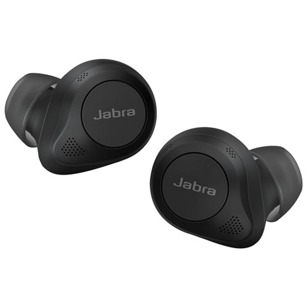 Écouteurs boutons 100 % sans fil à suppression active poussée du bruit Elite 85t de Jabra - Noir - Exclusivité de Best Buy