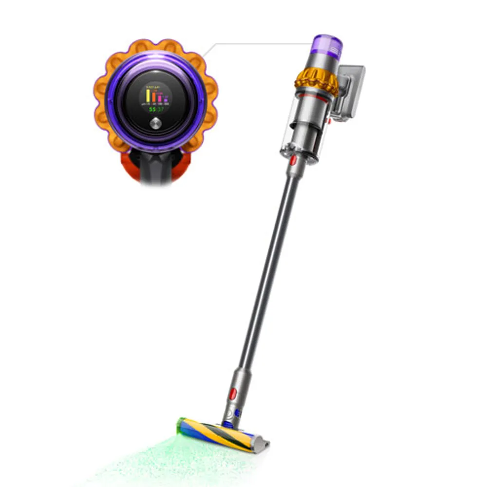 Dyson V15 Detect Total Clean Cordless Stick Vacuum - Nickel