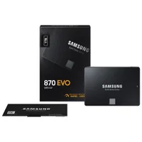 Disque SSD interne SATA III 870 EVO de 1 To de Samsung (MZ-77E1T0B/AM) - Anglais