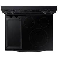 Samsung 30" 6.3 Cu. Ft. True Convection Electric Air Fry Range (NE63A6711SG) - Black Stainless