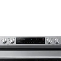 Cuisinière électr. convection à ventilateur friture air 6,3 pi³ 30 po Samsung (NE63A6511SS) - Inox