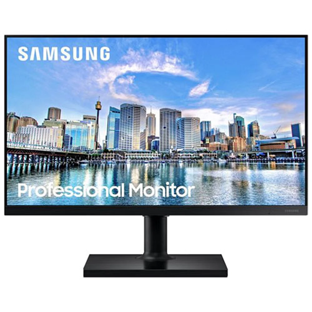 Samsung 27'' FHD 75Hz 5ms GTG IPS AMD FreeSync IPS Monitor with USB Hub (LF27T450FQNXGO) - Black